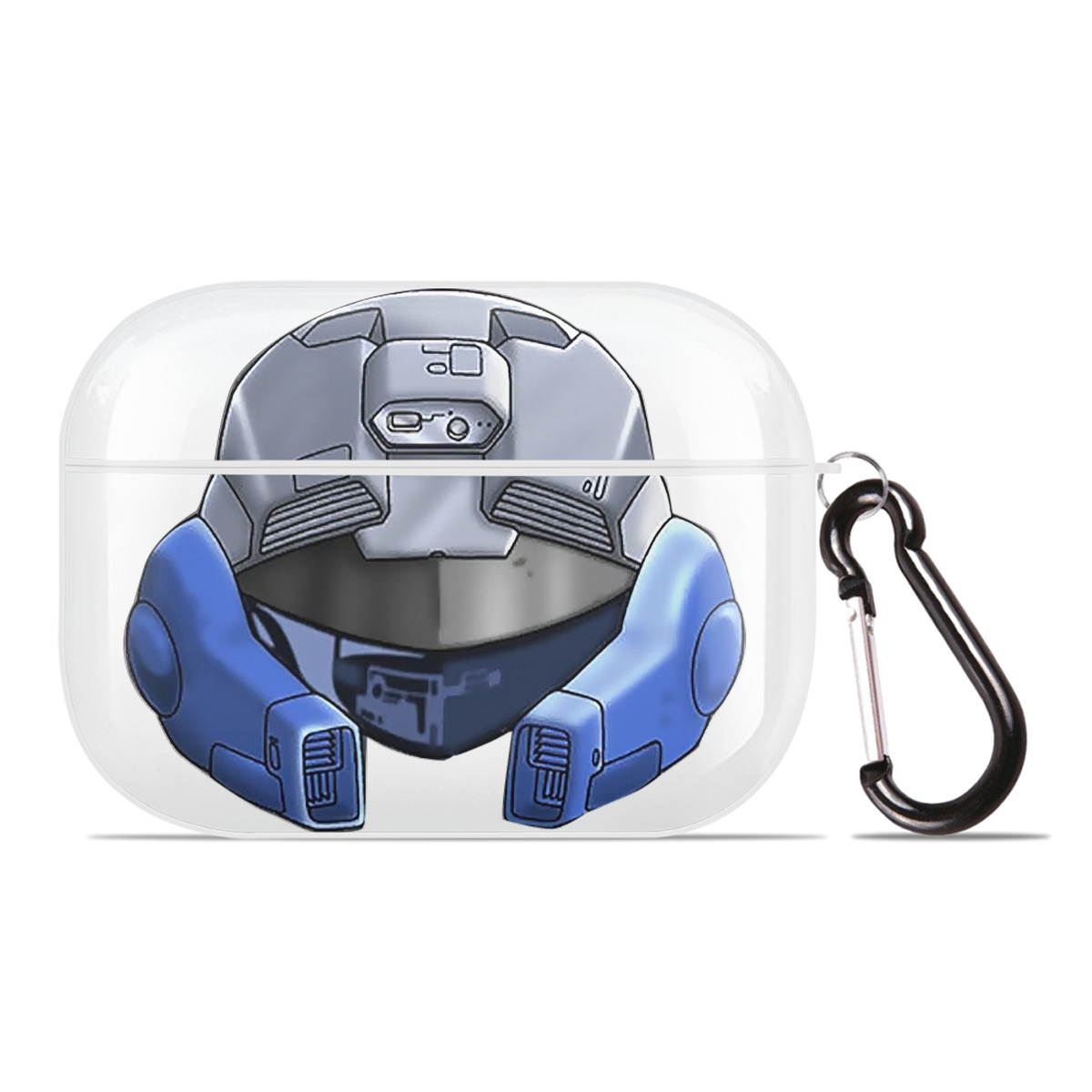 （画像用） 遊☆戯☆王 Yu-Gi-Oh! 【AirPods Pro用】ハードシェル保護ケース 耐衝撃・防指紋・カラビナ付き商品仕様