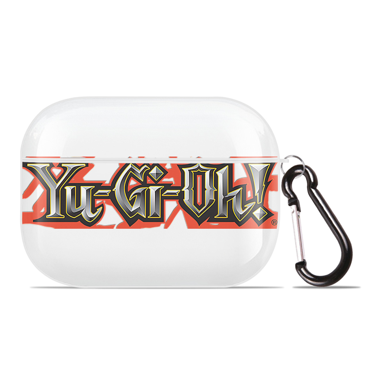 （画像用） 遊☆戯☆王 Yu-Gi-Oh! 【AirPods Pro用】ハードシェル保護ケース 耐衝撃・防指紋・カラビナ付き商品仕様