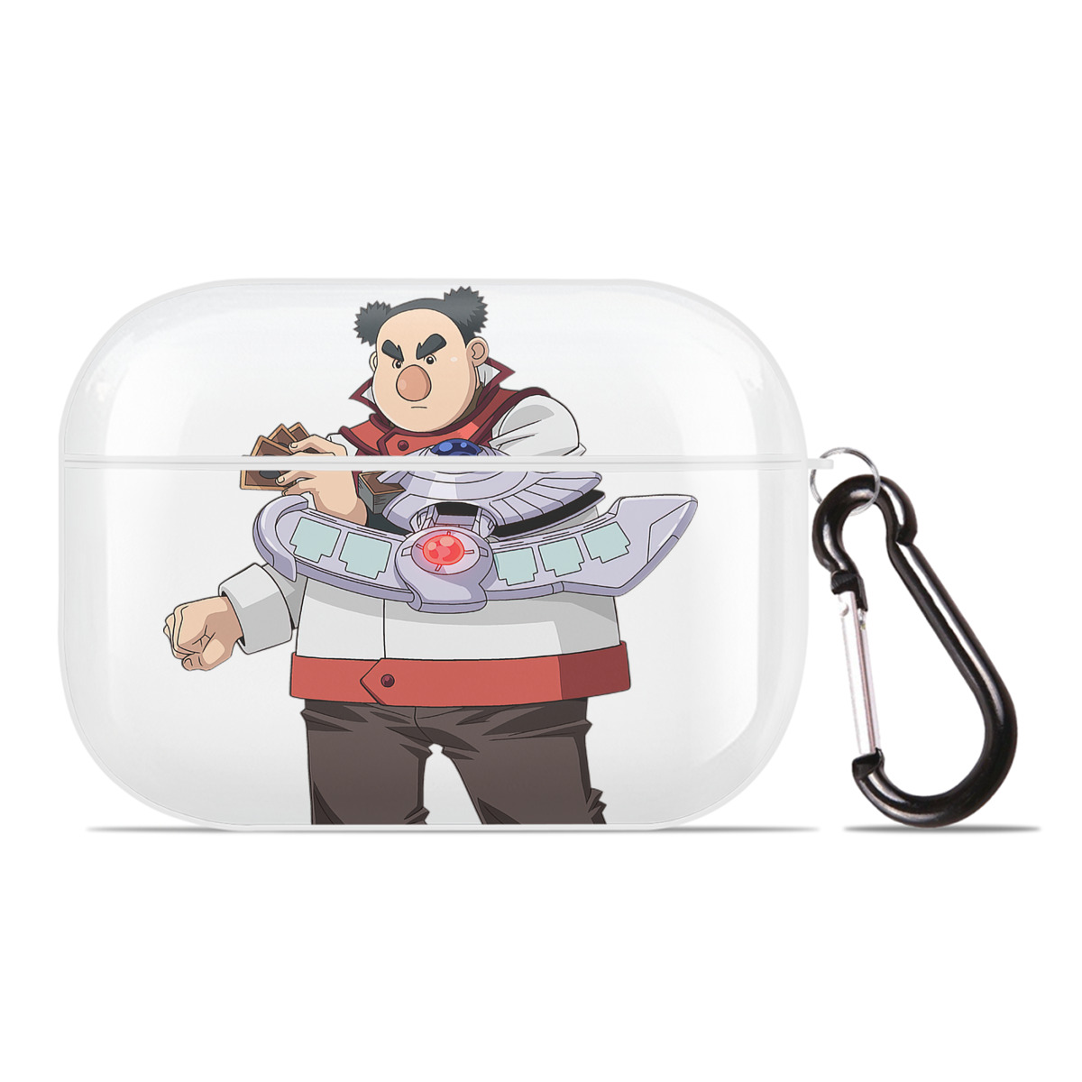 （画像用） 遊☆戯☆王 Yu-Gi-Oh! 【AirPods Pro用】ハードシェル保護ケース 耐衝撃・防指紋・カラビナ付き商品仕様