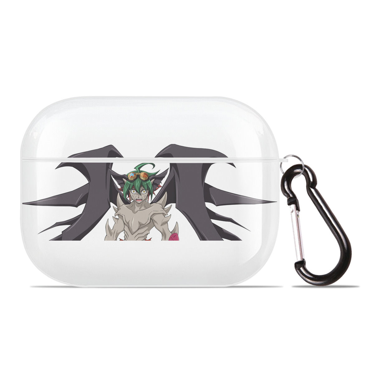 （画像用） 遊☆戯☆王 Yu-Gi-Oh! 【AirPods Pro用】ハードシェル保護ケース 耐衝撃・防指紋・カラビナ付き商品仕様