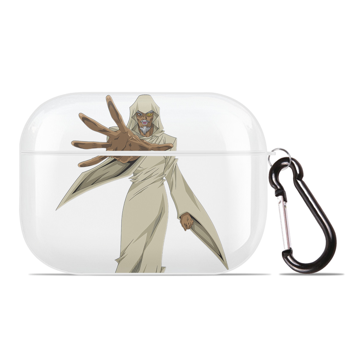（画像用） 遊☆戯☆王 Yu-Gi-Oh! 【AirPods Pro用】ハードシェル保護ケース 耐衝撃・防指紋・カラビナ付き商品仕様