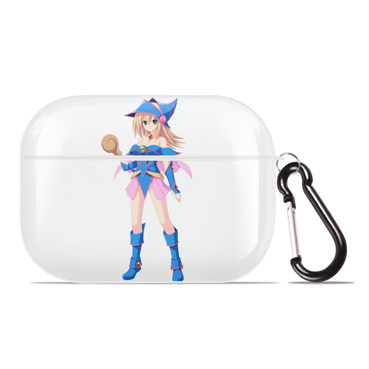（画像用） 遊☆戯☆王 Yu-Gi-Oh! 【AirPods Pro用】ハードシェル保護ケース 耐衝撃・防指紋・カラビナ付き商品仕様