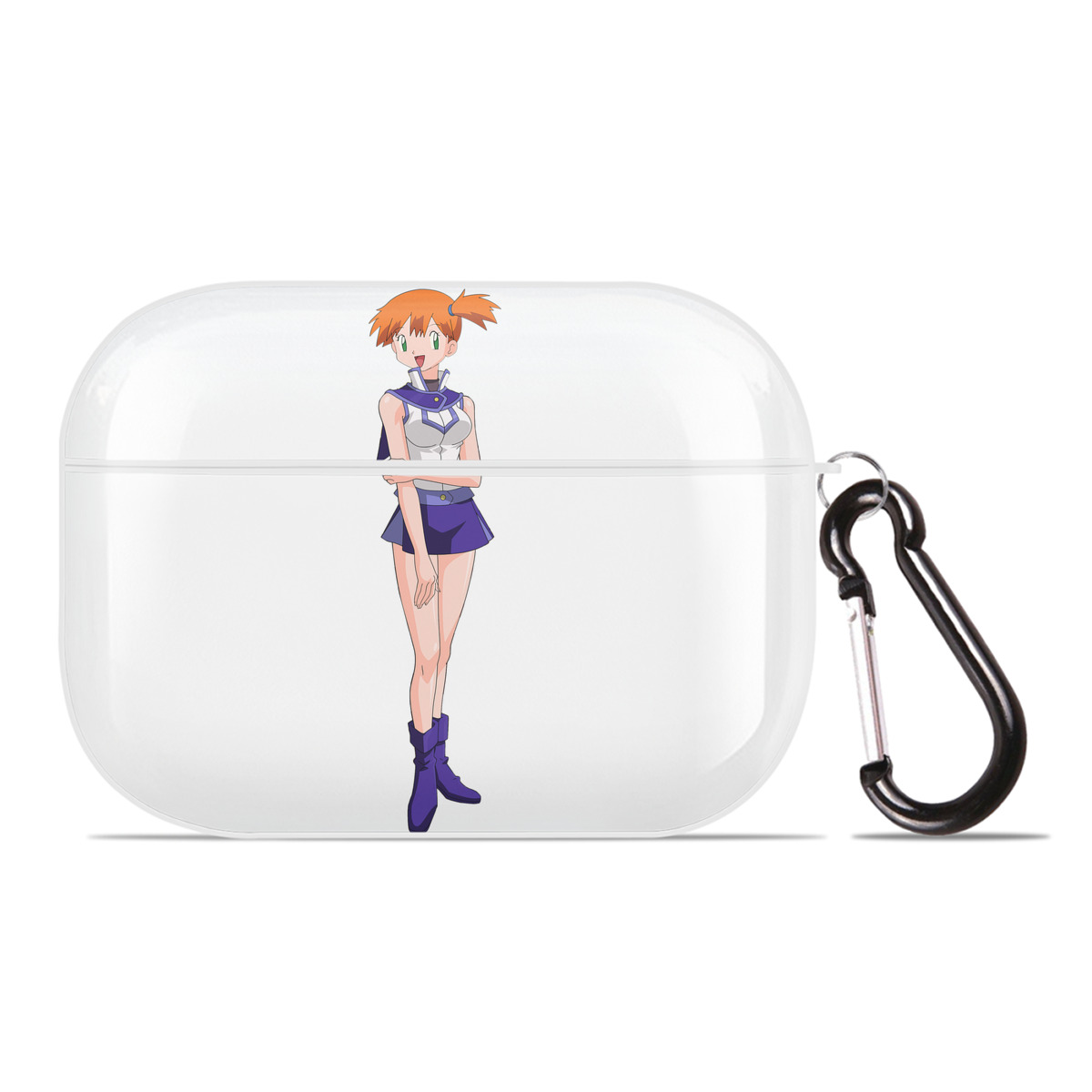 （画像用） 遊☆戯☆王 Yu-Gi-Oh! 【AirPods Pro用】ハードシェル保護ケース 耐衝撃・防指紋・カラビナ付き商品仕様