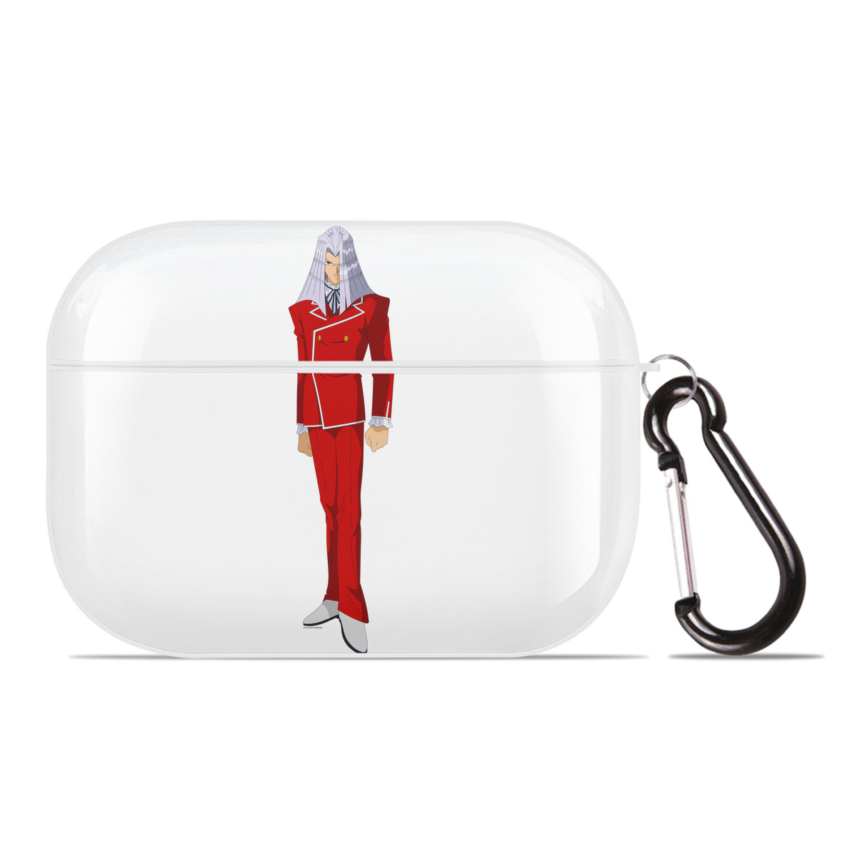 （画像用） 遊☆戯☆王 Yu-Gi-Oh! 【AirPods Pro用】ハードシェル保護ケース 耐衝撃・防指紋・カラビナ付き商品仕様