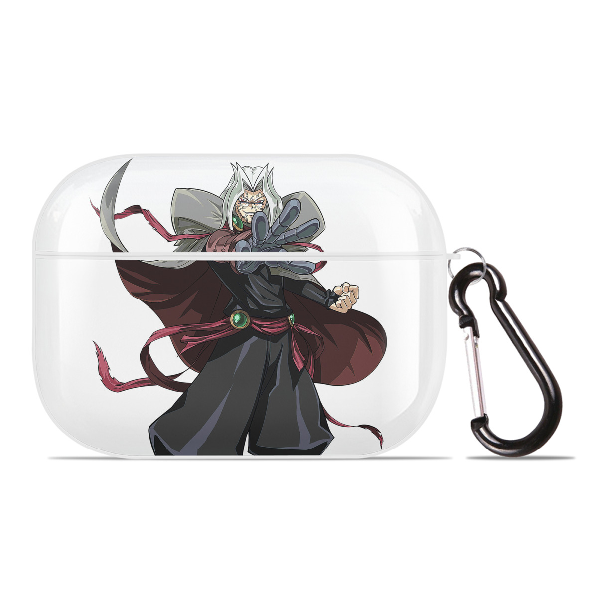 （画像用） 遊☆戯☆王 Yu-Gi-Oh! 【AirPods Pro用】ハードシェル保護ケース 耐衝撃・防指紋・カラビナ付き商品仕様