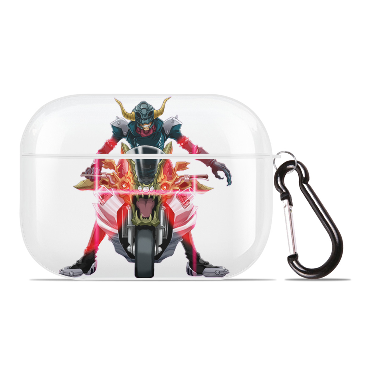 （画像用） 遊☆戯☆王 Yu-Gi-Oh! 【AirPods Pro用】ハードシェル保護ケース 耐衝撃・防指紋・カラビナ付き商品仕様