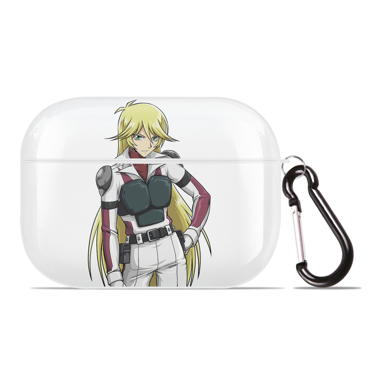 （画像用） 遊☆戯☆王 Yu-Gi-Oh! 【AirPods Pro用】ハードシェル保護ケース 耐衝撃・防指紋・カラビナ付き商品仕様