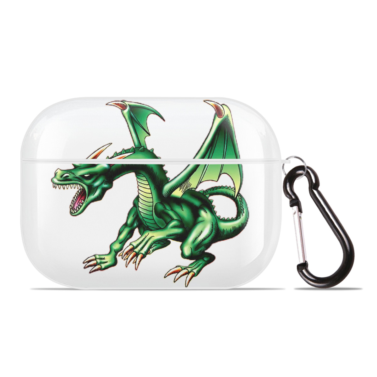 （画像用） 遊☆戯☆王 Yu-Gi-Oh! 【AirPods Pro用】ハードシェル保護ケース 耐衝撃・防指紋・カラビナ付き商品仕様