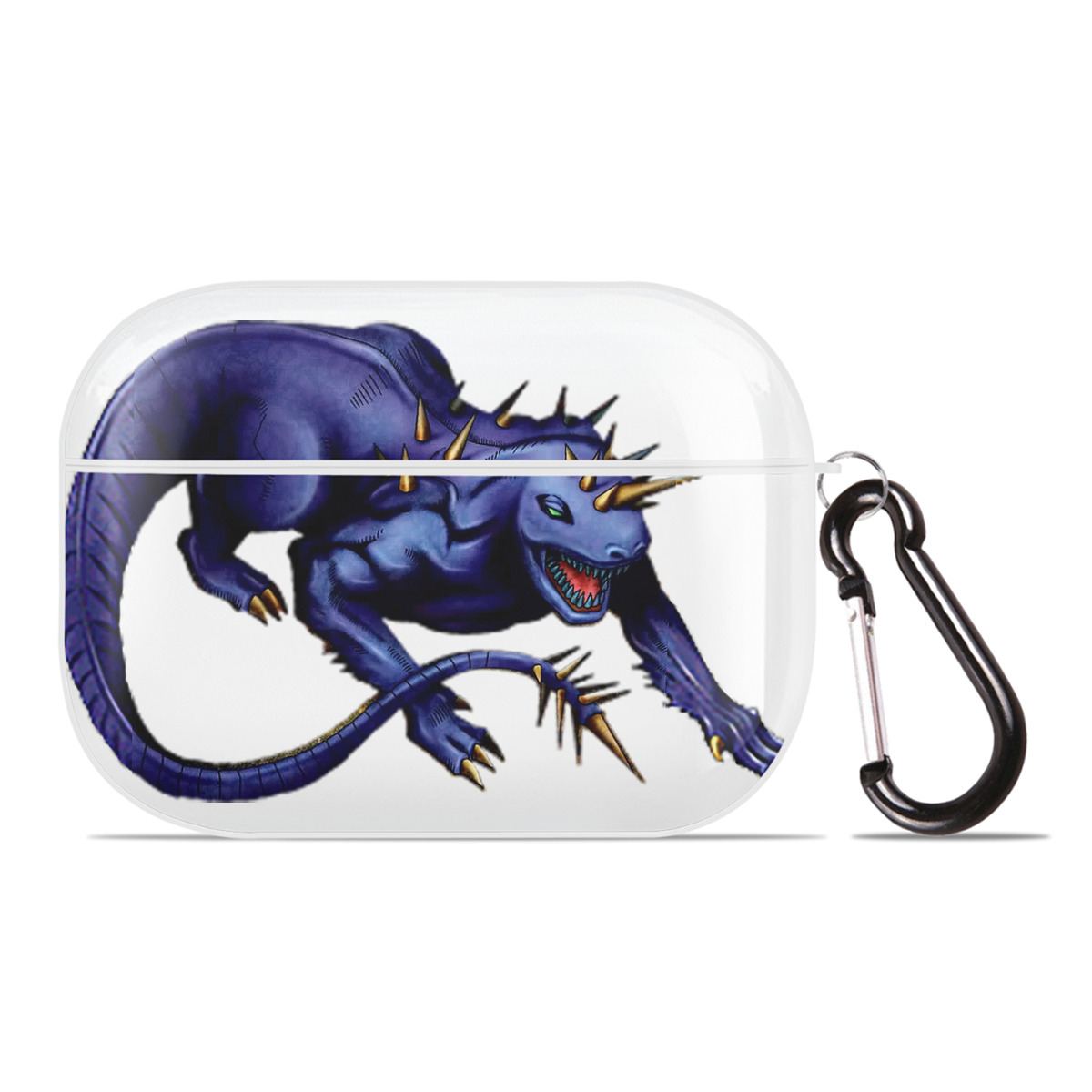 （画像用） 遊☆戯☆王 Yu-Gi-Oh! 【AirPods Pro用】ハードシェル保護ケース 耐衝撃・防指紋・カラビナ付き商品仕様