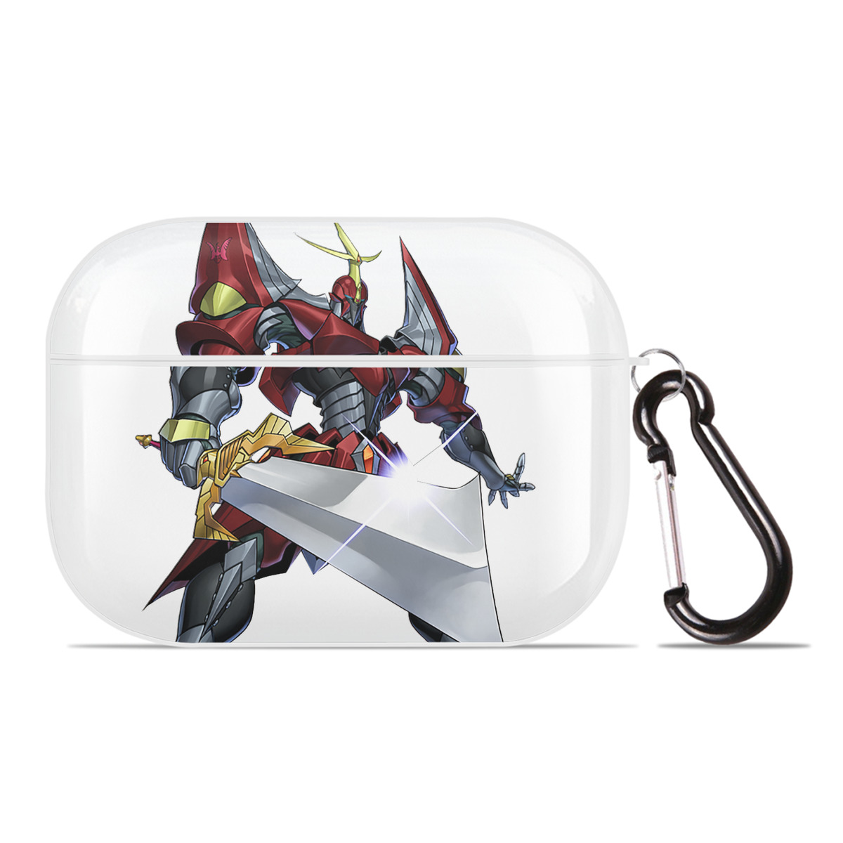 （画像用） 遊☆戯☆王 Yu-Gi-Oh! 【AirPods Pro用】ハードシェル保護ケース 耐衝撃・防指紋・カラビナ付き商品仕様