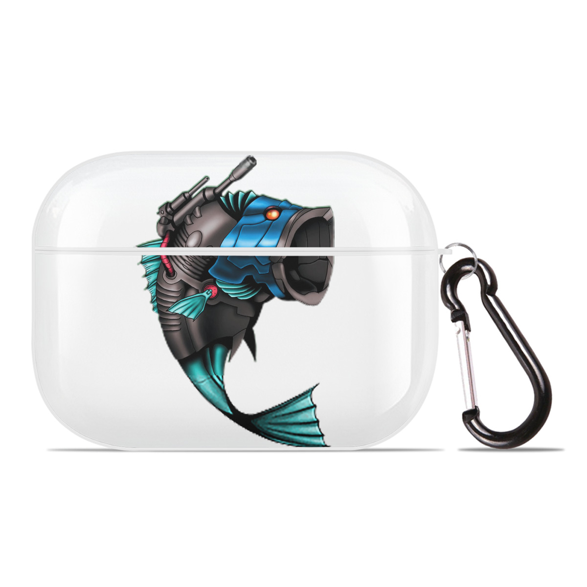 （画像用） 遊☆戯☆王 Yu-Gi-Oh! 【AirPods Pro用】ハードシェル保護ケース 耐衝撃・防指紋・カラビナ付き商品仕様