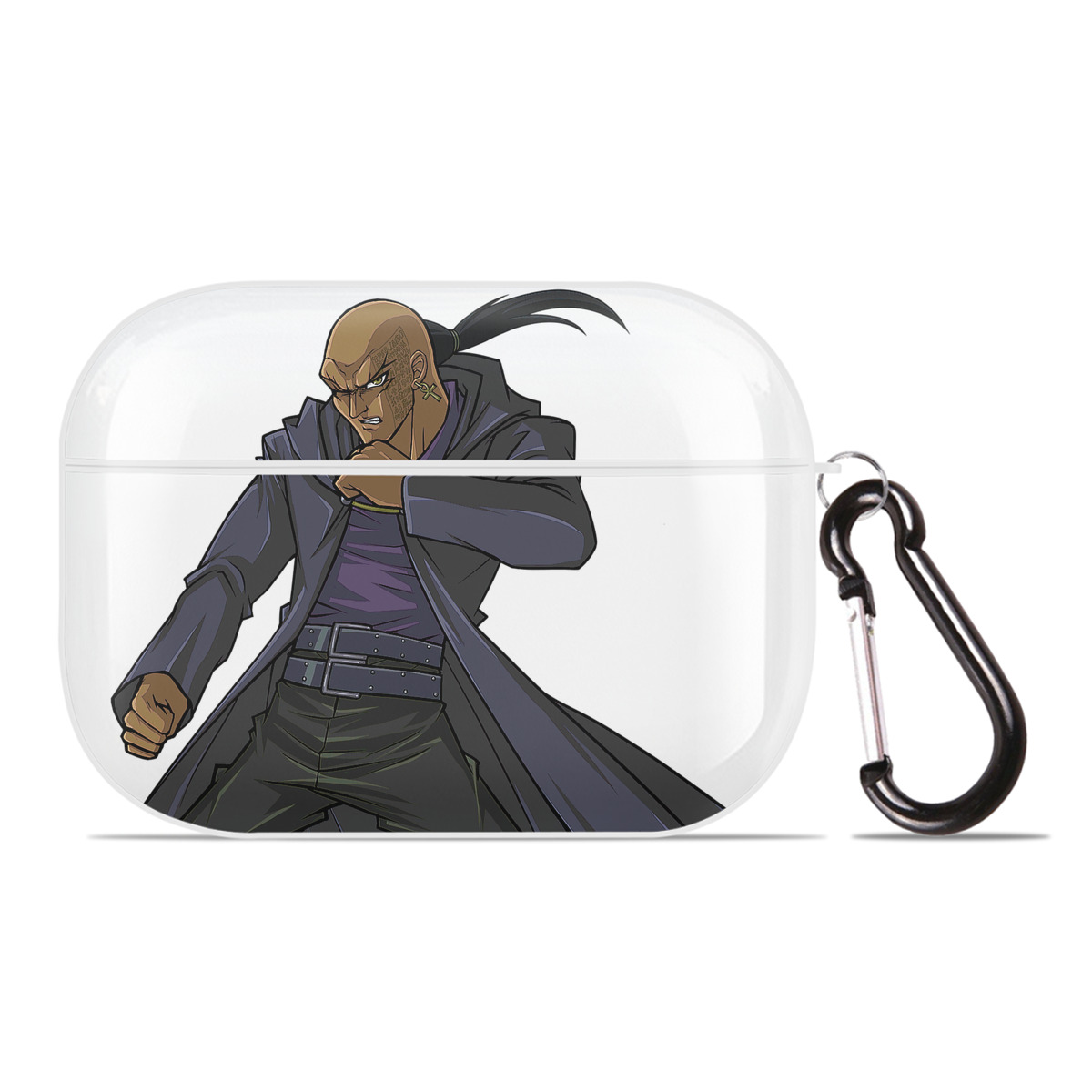 （画像用） 遊☆戯☆王 Yu-Gi-Oh! 【AirPods Pro用】ハードシェル保護ケース 耐衝撃・防指紋・カラビナ付き商品仕様