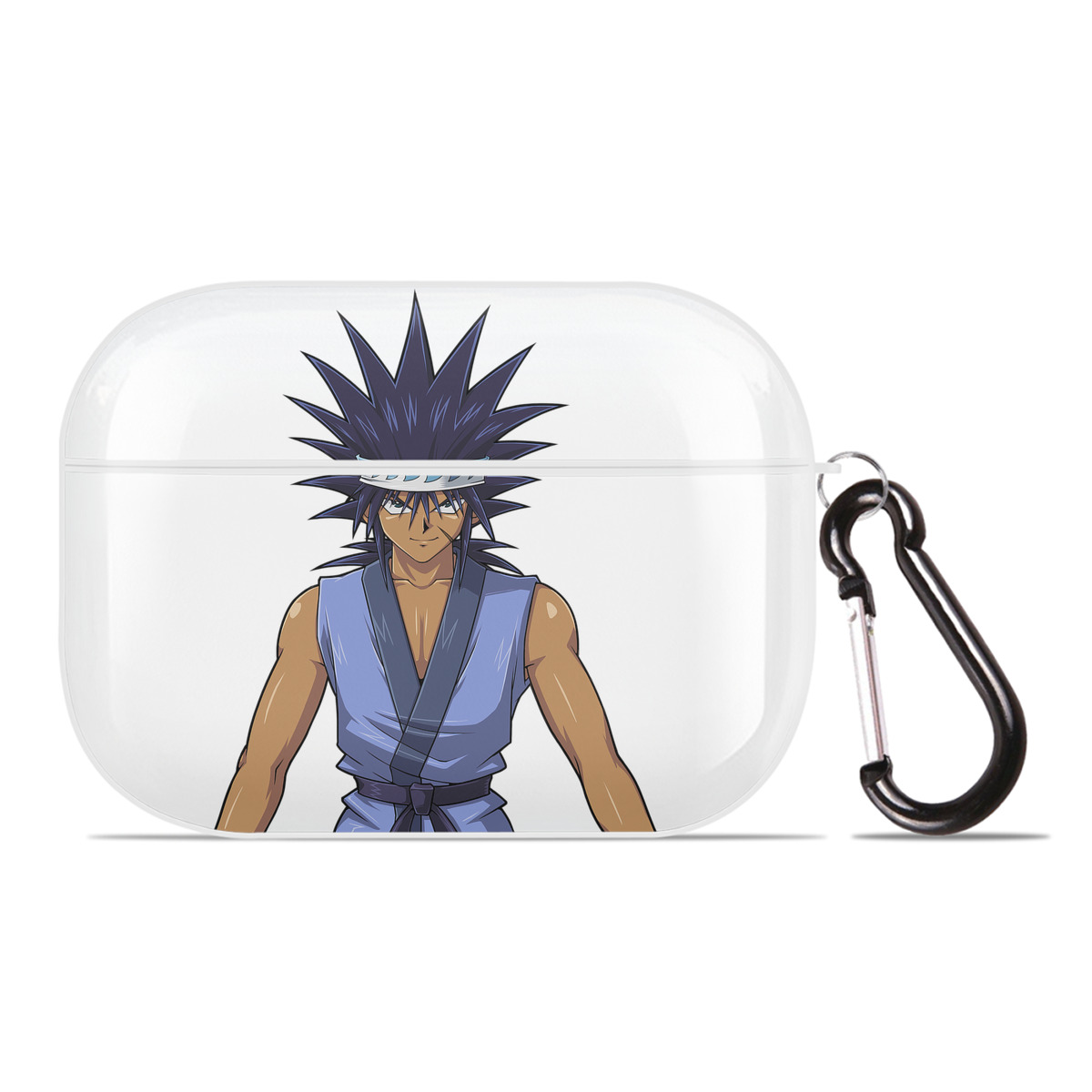 （画像用） 遊☆戯☆王 Yu-Gi-Oh! 【AirPods Pro用】ハードシェル保護ケース 耐衝撃・防指紋・カラビナ付き商品仕様
