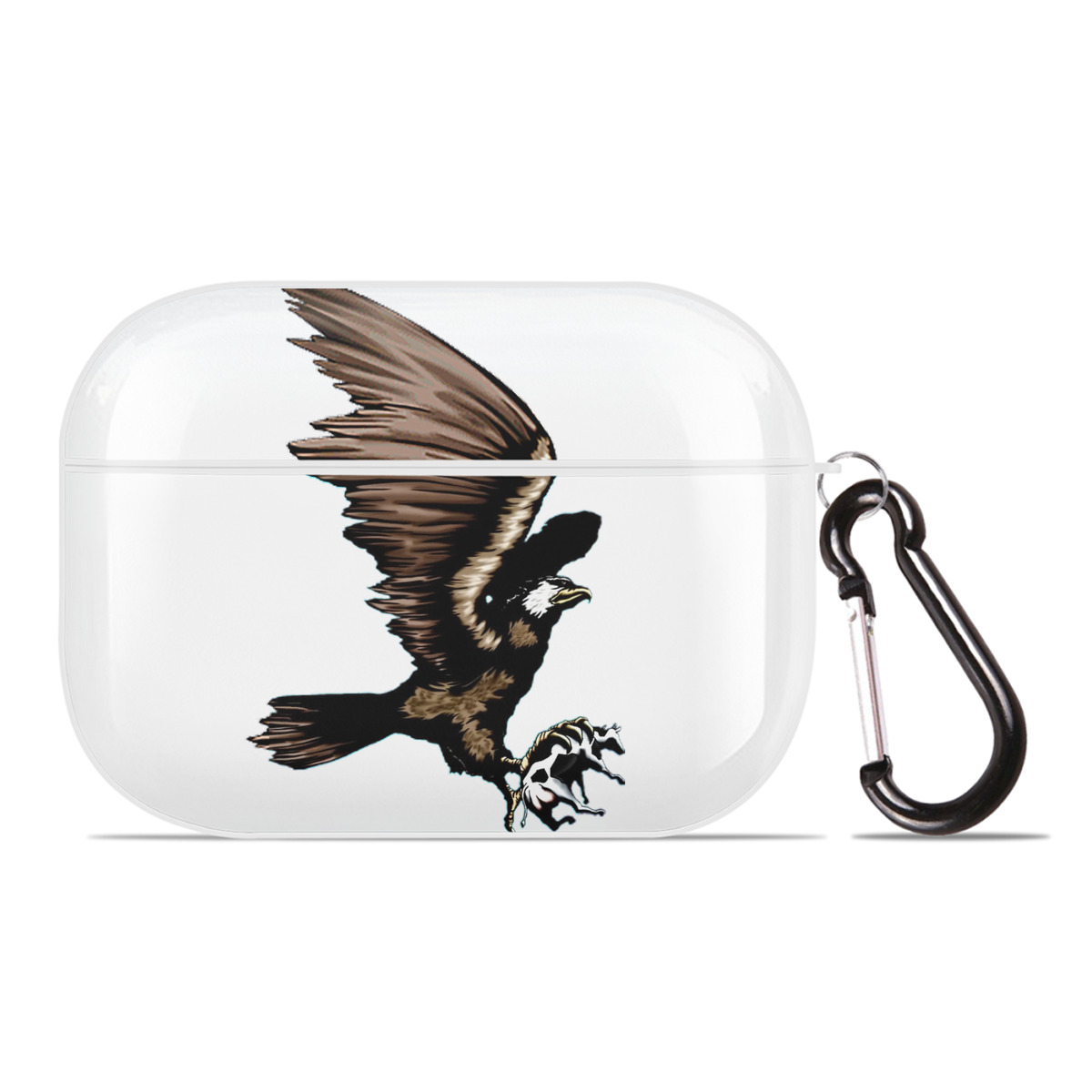 （画像用） 遊☆戯☆王 Yu-Gi-Oh! 【AirPods Pro用】ハードシェル保護ケース 耐衝撃・防指紋・カラビナ付き商品仕様