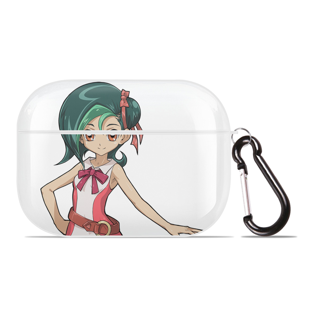 （画像用） 遊☆戯☆王 Yu-Gi-Oh! 【AirPods Pro用】ハードシェル保護ケース 耐衝撃・防指紋・カラビナ付き商品仕様