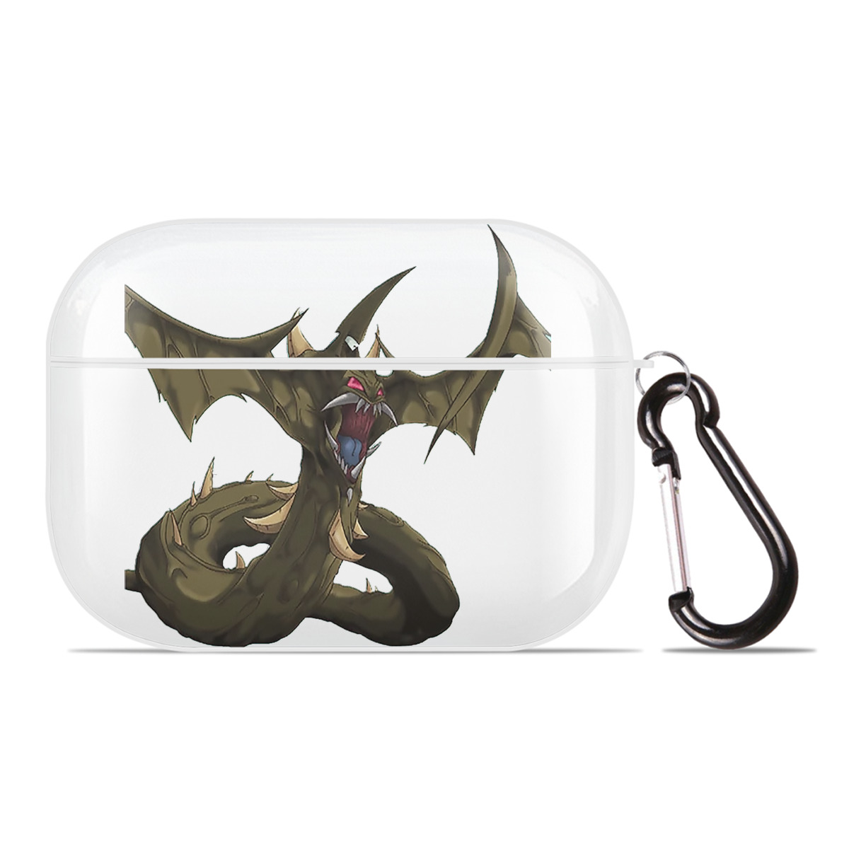 （画像用） 遊☆戯☆王 Yu-Gi-Oh! 【AirPods Pro用】ハードシェル保護ケース 耐衝撃・防指紋・カラビナ付き商品仕様