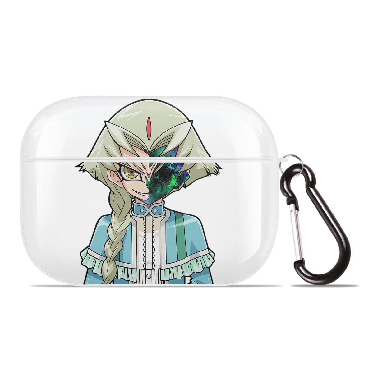 （画像用） 遊☆戯☆王 Yu-Gi-Oh! 【AirPods Pro用】ハードシェル保護ケース 耐衝撃・防指紋・カラビナ付き商品仕様