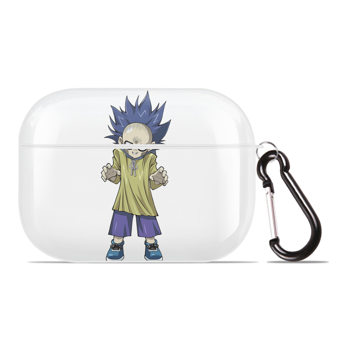 （画像用） 遊☆戯☆王 Yu-Gi-Oh! 【AirPods Pro用】ハードシェル保護ケース 耐衝撃・防指紋・カラビナ付き商品仕様