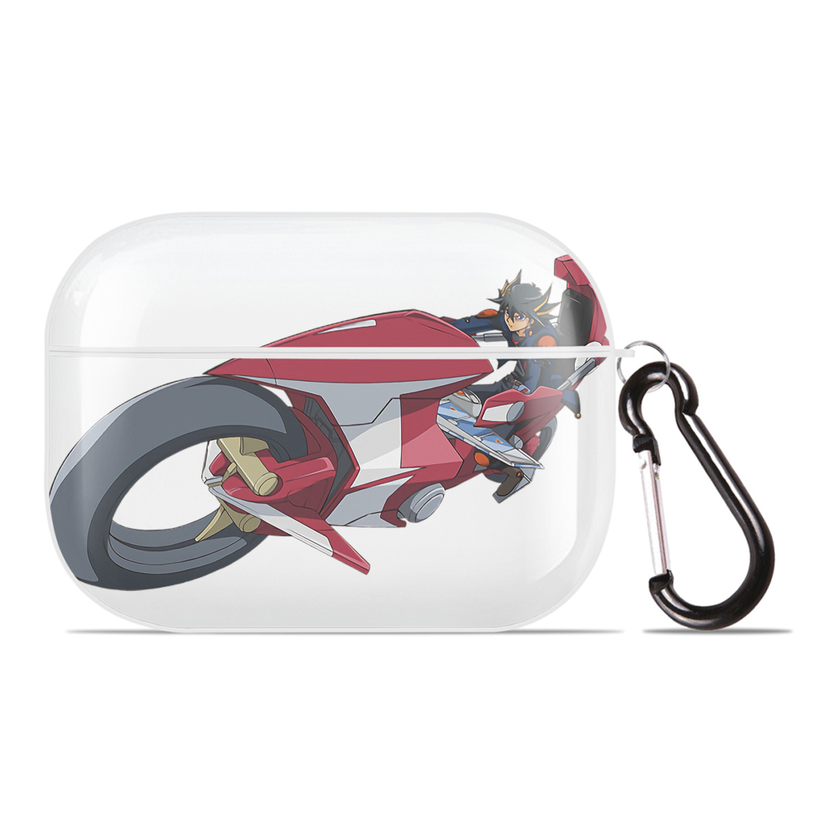 （画像用） 遊☆戯☆王 Yu-Gi-Oh! 【AirPods Pro用】ハードシェル保護ケース 耐衝撃・防指紋・カラビナ付き商品仕様