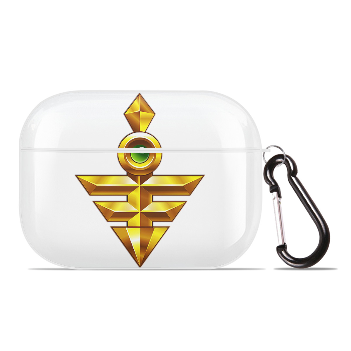 （画像用） 遊☆戯☆王 Yu-Gi-Oh! 【AirPods Pro用】ハードシェル保護ケース 耐衝撃・防指紋・カラビナ付き商品仕様