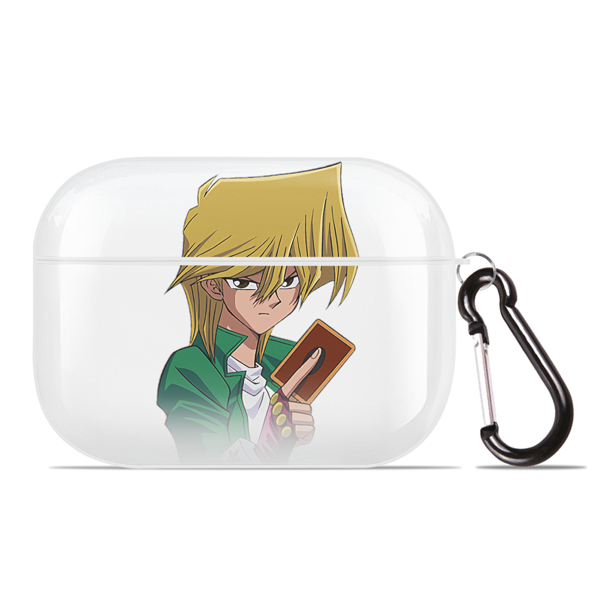 （画像用） 遊☆戯☆王 Yu-Gi-Oh! 【AirPods Pro用】ハードシェル保護ケース 耐衝撃・防指紋・カラビナ付き商品仕様