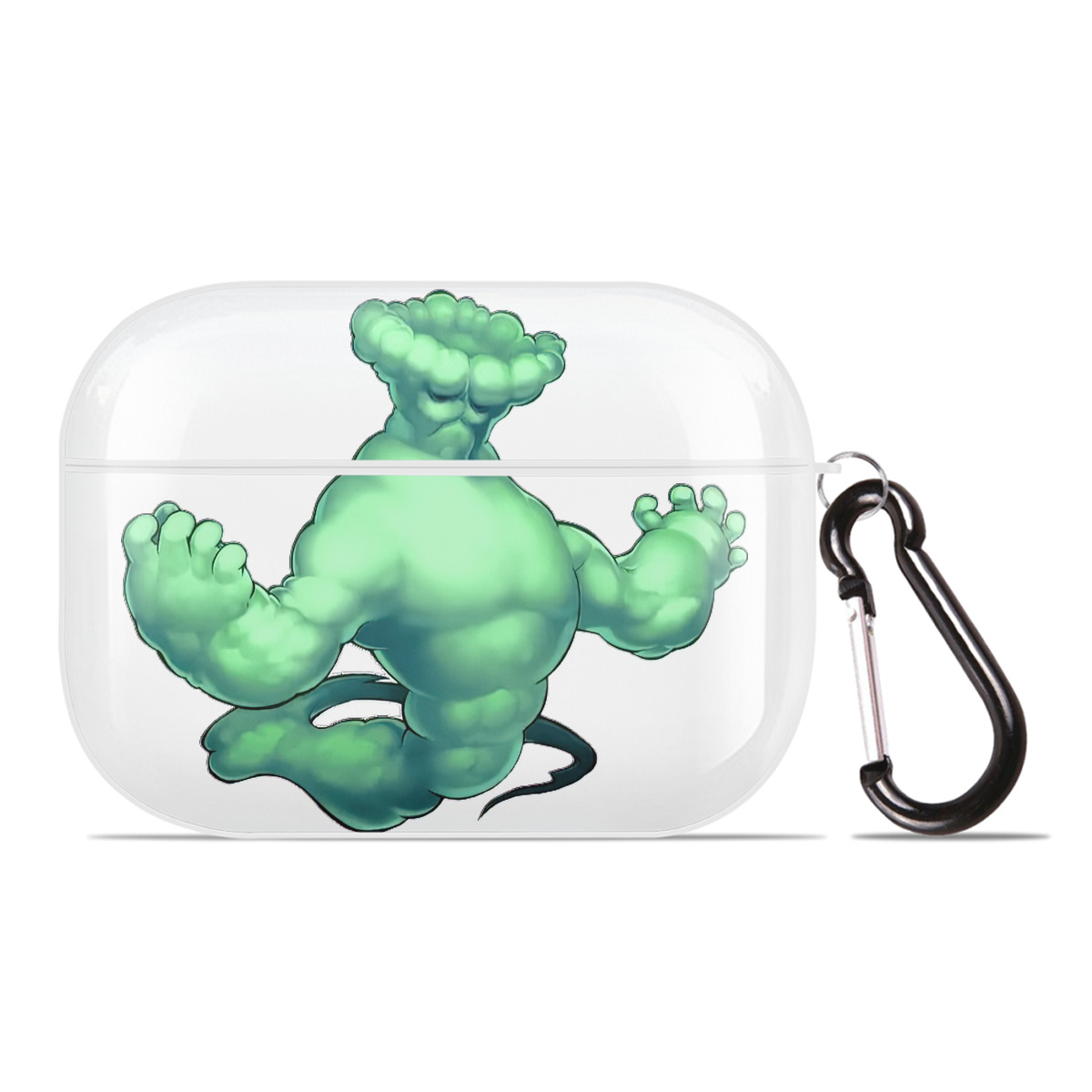 （画像用） 遊☆戯☆王 Yu-Gi-Oh! 【AirPods Pro用】ハードシェル保護ケース 耐衝撃・防指紋・カラビナ付き商品仕様
