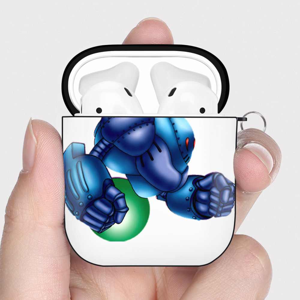 （画像用） 遊☆戯☆王 Yu-Gi-Oh! AirPods 第2世代保護ケース ハードシェル ブラック 耐衝撃・防指紋・カラビナ付き