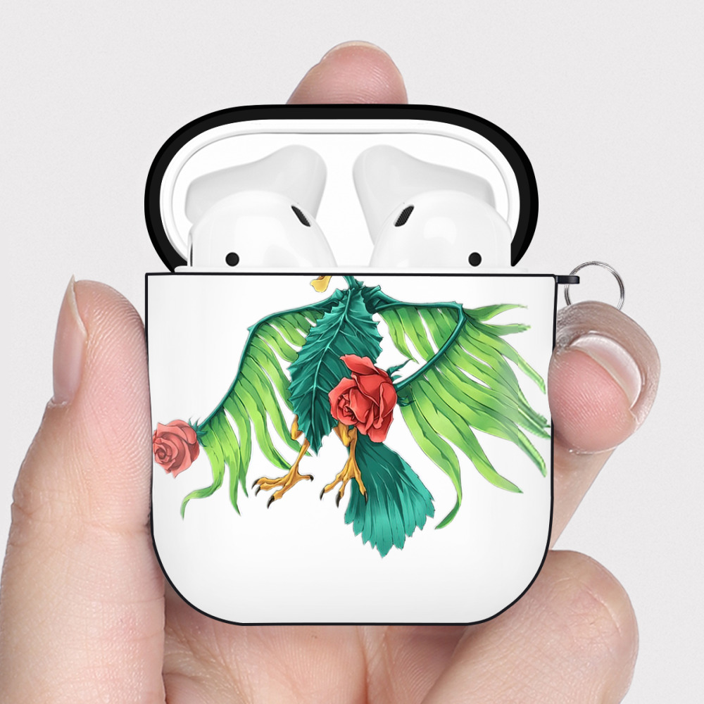 （画像用） 遊☆戯☆王 Yu-Gi-Oh! AirPods 第2世代保護ケース ハードシェル ブラック 耐衝撃・防指紋・カラビナ付き