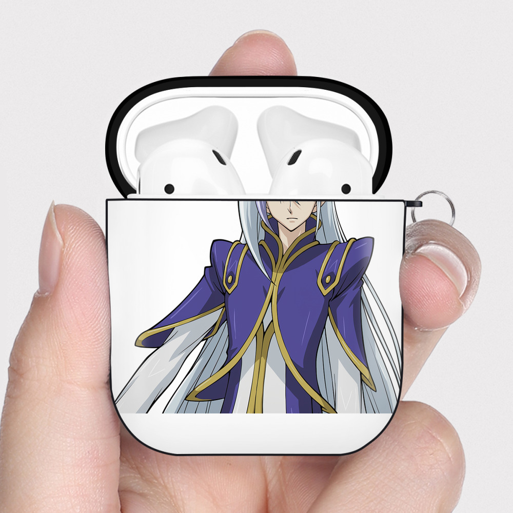（画像用） 遊☆戯☆王 Yu-Gi-Oh! AirPods 第2世代保護ケース ハードシェル ブラック 耐衝撃・防指紋・カラビナ付き