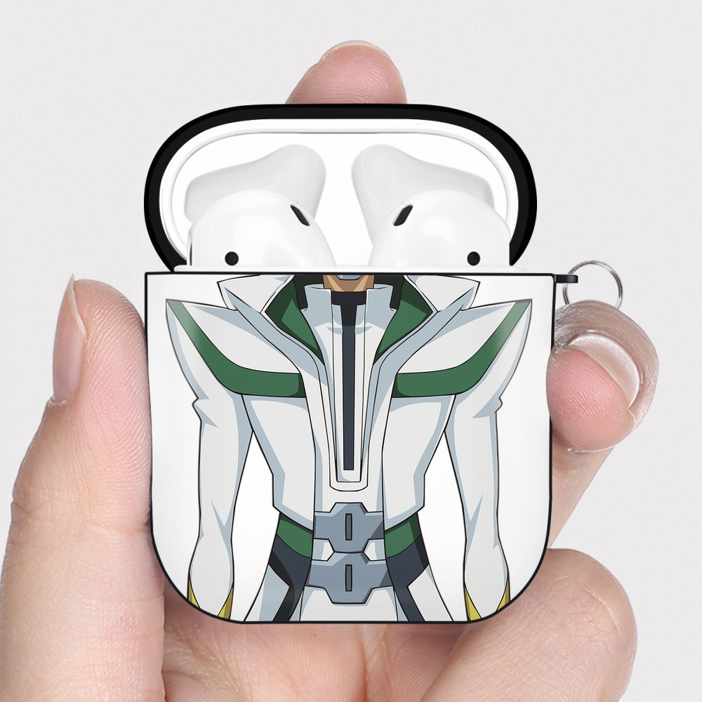 （画像用） 遊☆戯☆王 Yu-Gi-Oh! AirPods 第2世代保護ケース ハードシェル ブラック 耐衝撃・防指紋・カラビナ付き