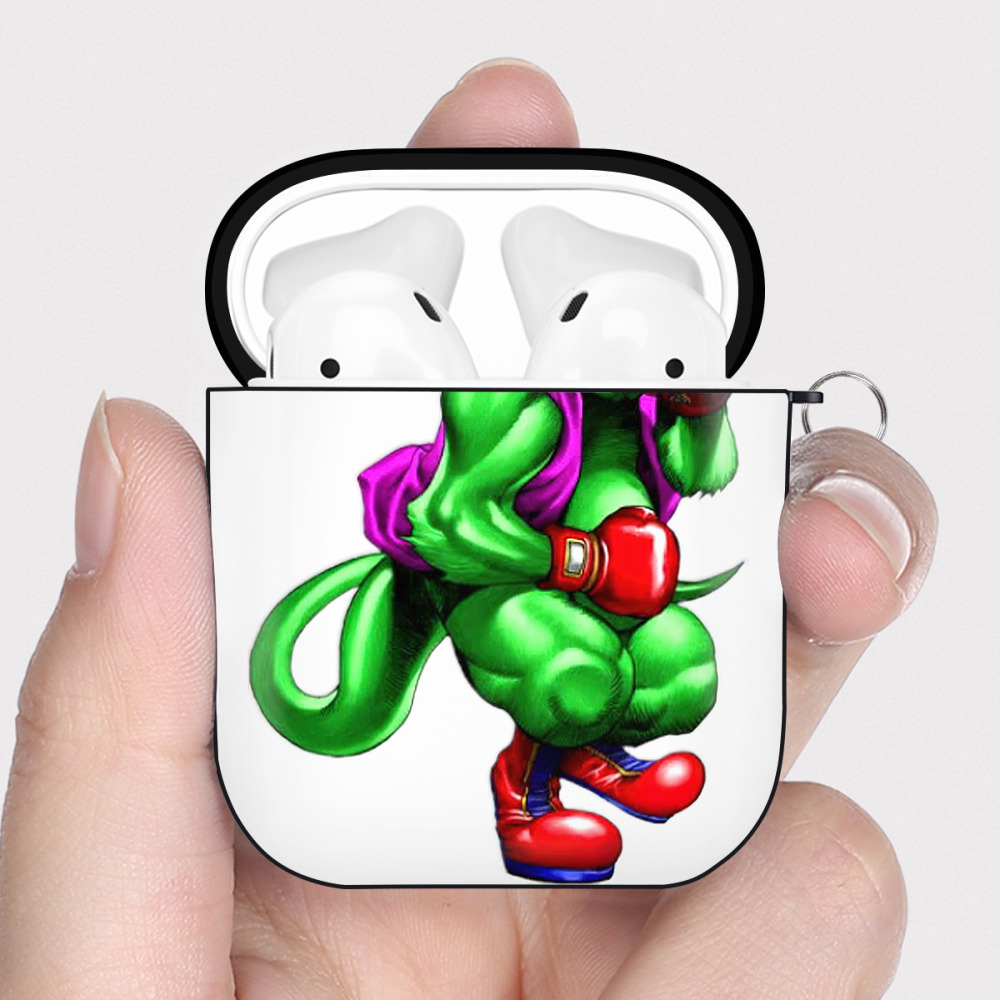 （画像用） 遊☆戯☆王 Yu-Gi-Oh! AirPods 第2世代保護ケース ハードシェル ブラック 耐衝撃・防指紋・カラビナ付き