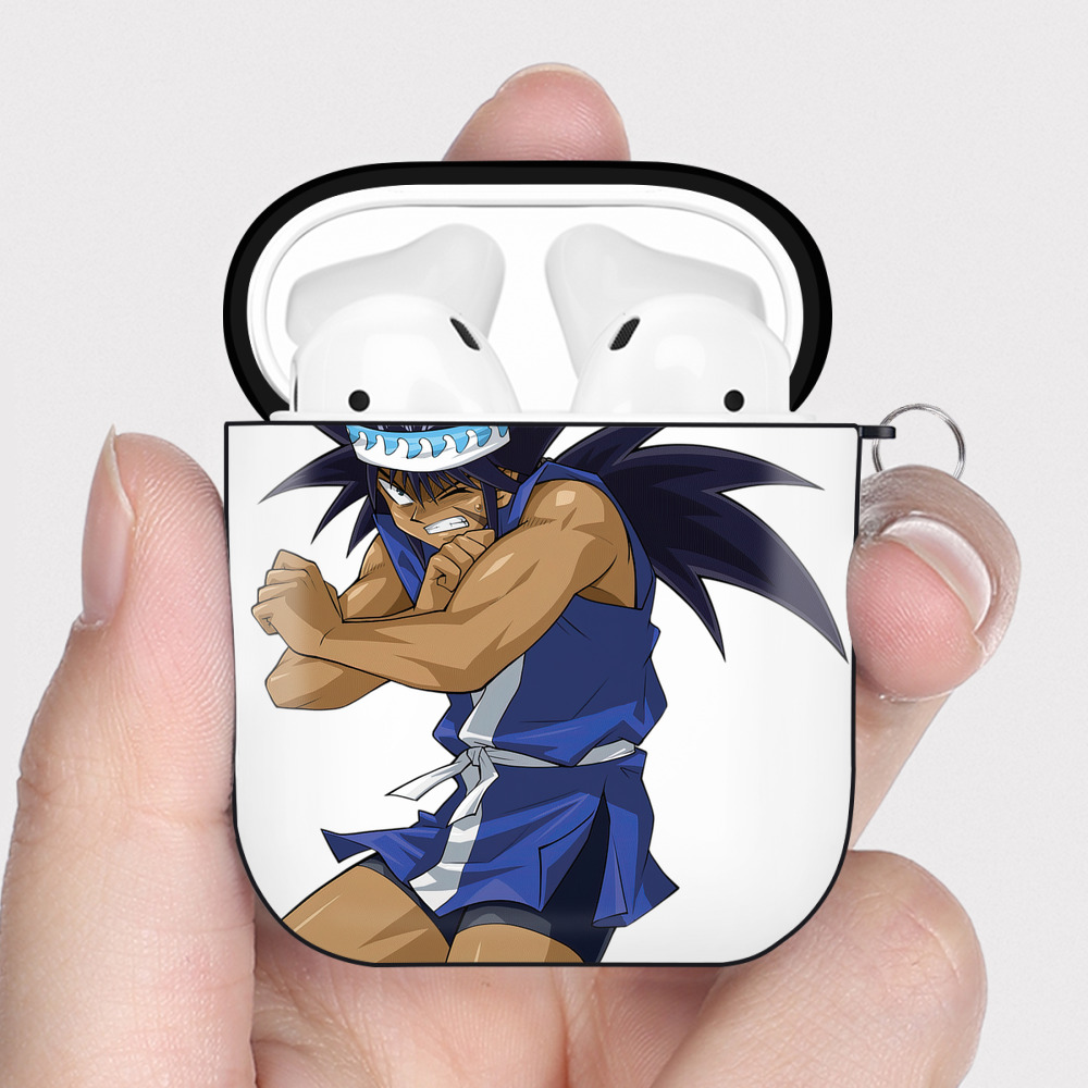 （画像用） 遊☆戯☆王 Yu-Gi-Oh! AirPods 第2世代保護ケース ハードシェル ブラック 耐衝撃・防指紋・カラビナ付き