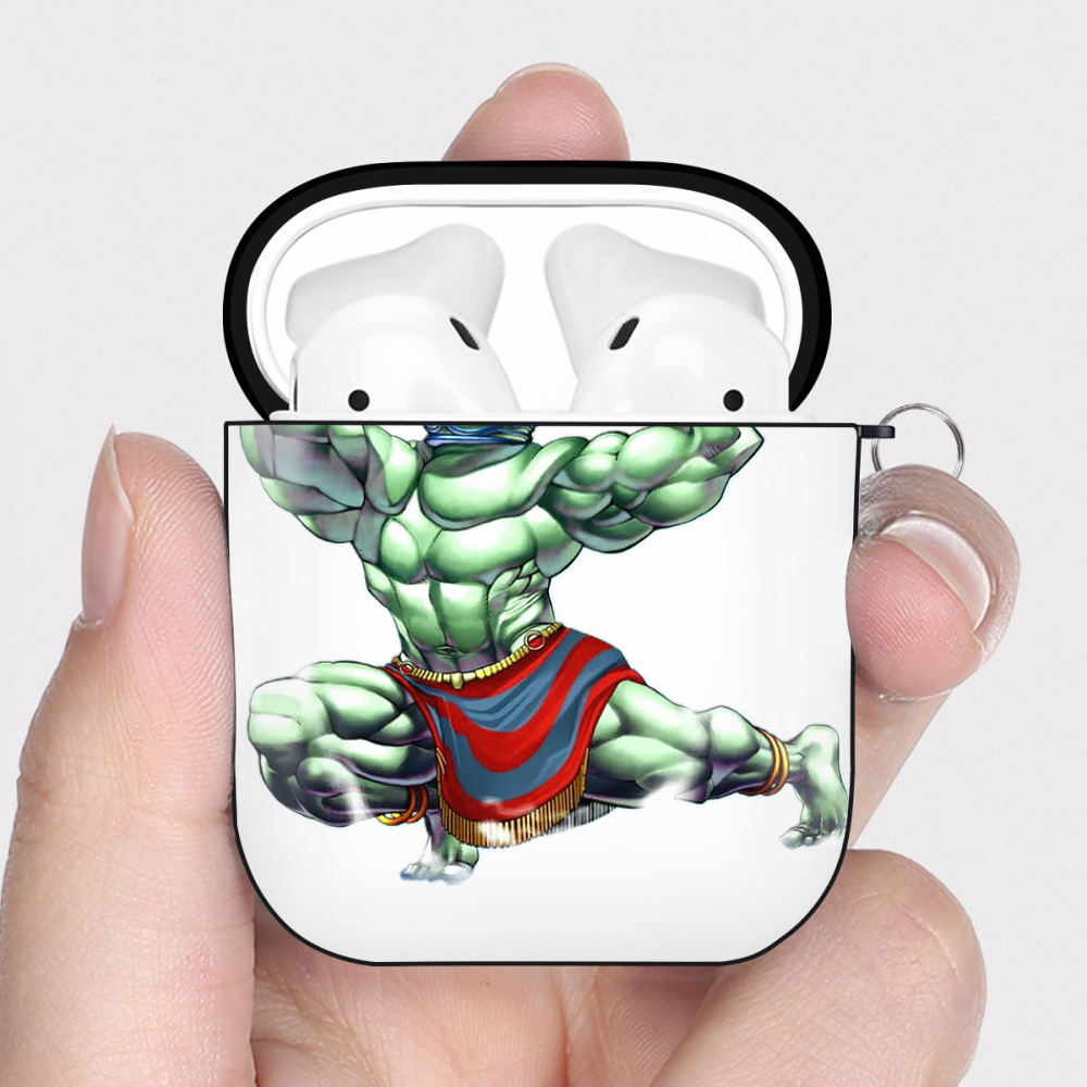 （画像用） 遊☆戯☆王 Yu-Gi-Oh! AirPods 第2世代保護ケース ハードシェル ブラック 耐衝撃・防指紋・カラビナ付き