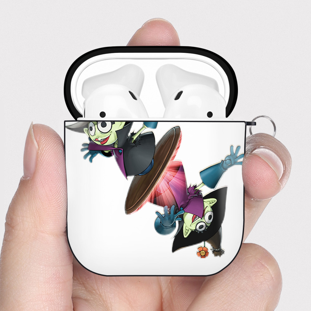 （画像用） 遊☆戯☆王 Yu-Gi-Oh! AirPods 第2世代保護ケース ハードシェル ブラック 耐衝撃・防指紋・カラビナ付き