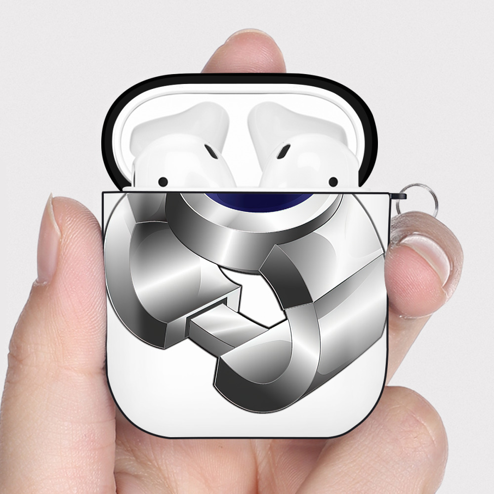 （画像用） 遊☆戯☆王 Yu-Gi-Oh! AirPods 第2世代保護ケース ハードシェル ブラック 耐衝撃・防指紋・カラビナ付き