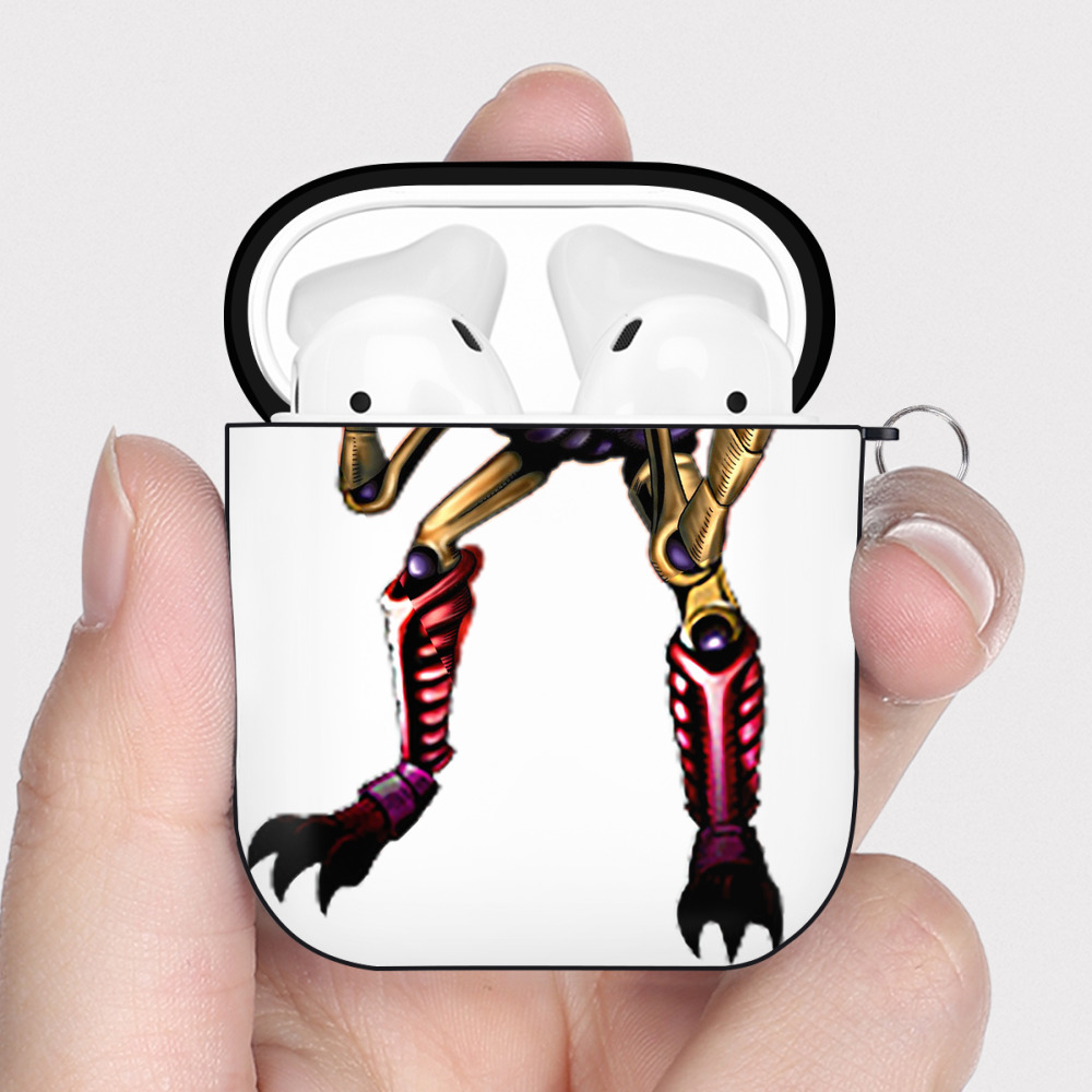 （画像用） 遊☆戯☆王 Yu-Gi-Oh! AirPods 第2世代保護ケース ハードシェル ブラック 耐衝撃・防指紋・カラビナ付き