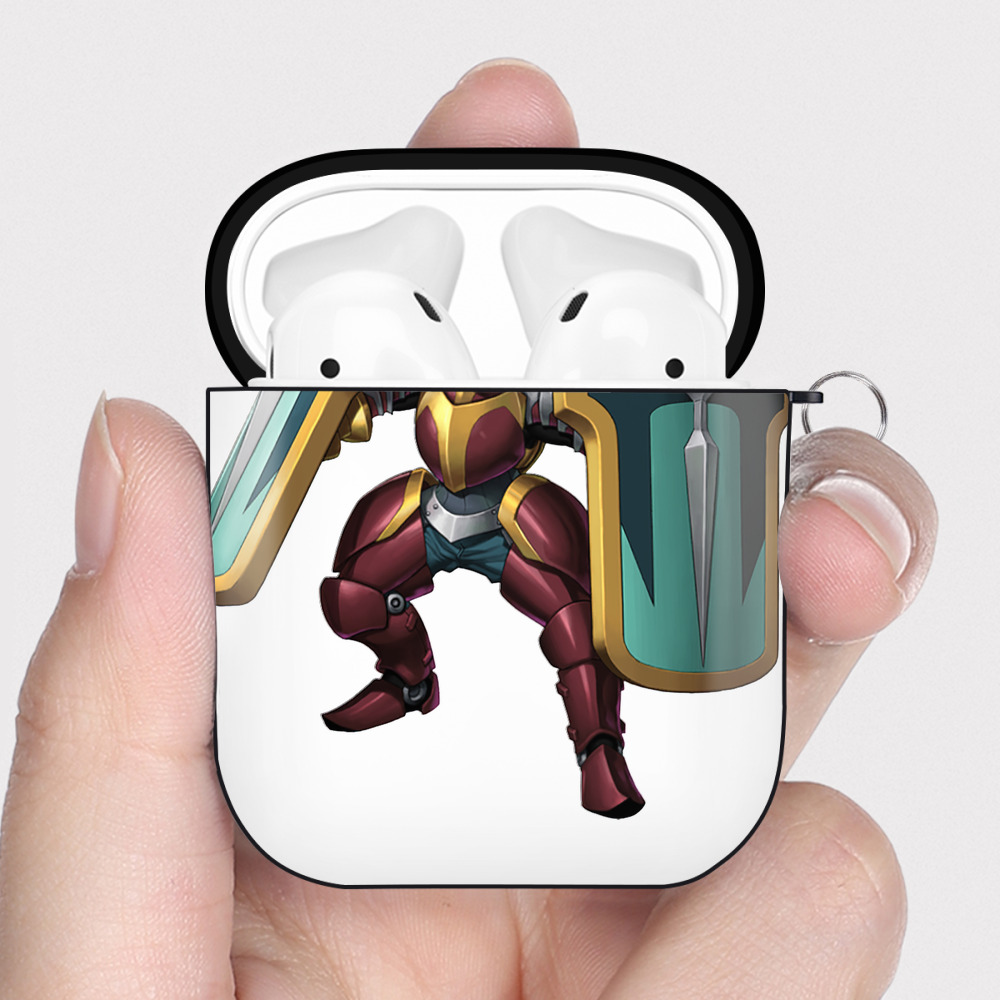 （画像用） 遊☆戯☆王 Yu-Gi-Oh! AirPods 第2世代保護ケース ハードシェル ブラック 耐衝撃・防指紋・カラビナ付き