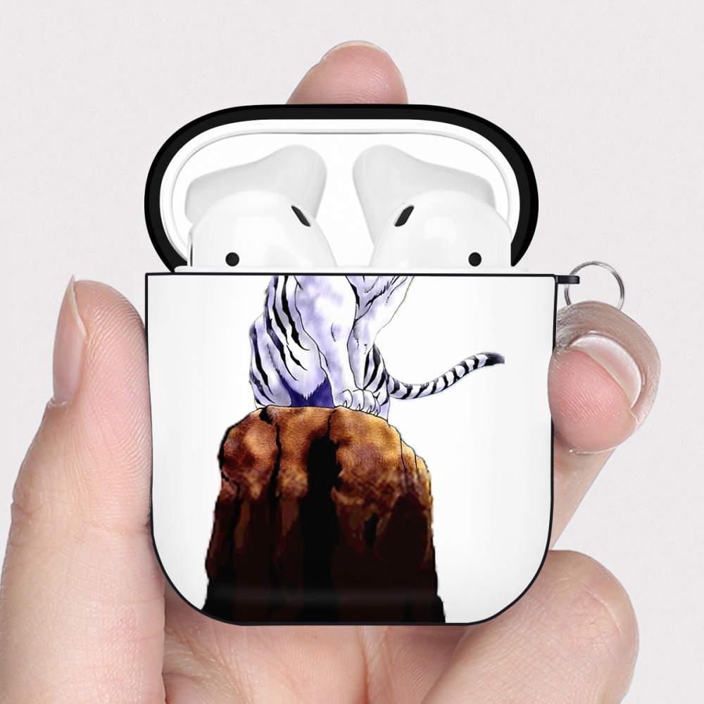 （画像用） 遊☆戯☆王 Yu-Gi-Oh! AirPods 第2世代保護ケース ハードシェル ブラック 耐衝撃・防指紋・カラビナ付き