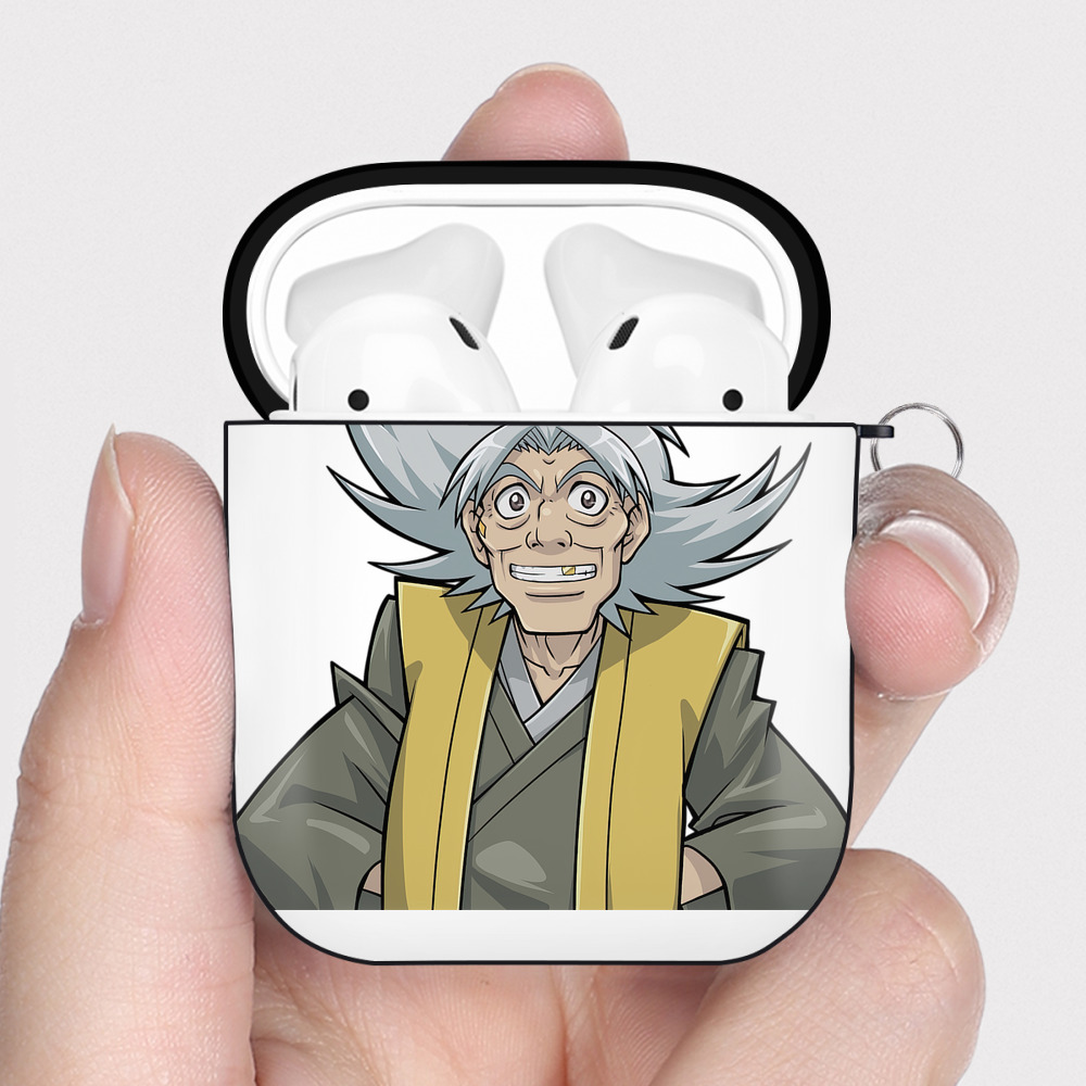 （画像用） 遊☆戯☆王 Yu-Gi-Oh! AirPods 第2世代保護ケース ハードシェル ブラック 耐衝撃・防指紋・カラビナ付き