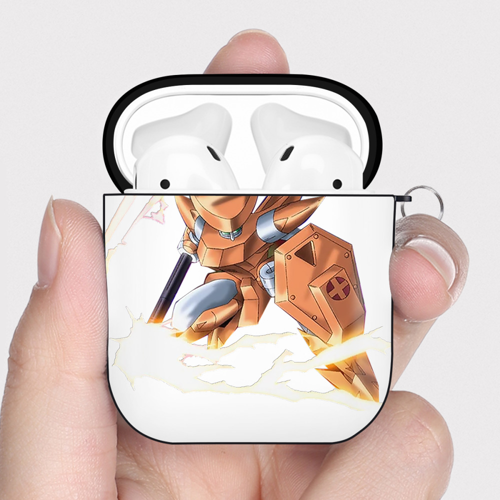 （画像用） 遊☆戯☆王 Yu-Gi-Oh! AirPods 第2世代保護ケース ハードシェル ブラック 耐衝撃・防指紋・カラビナ付き