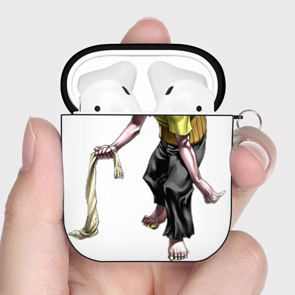 （画像用） 遊☆戯☆王 Yu-Gi-Oh! AirPods 第2世代保護ケース ハードシェル ブラック 耐衝撃・防指紋・カラビナ付き