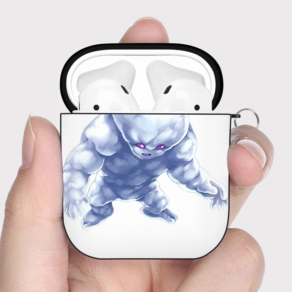 （画像用） 遊☆戯☆王 Yu-Gi-Oh! AirPods 第2世代保護ケース ハードシェル ブラック 耐衝撃・防指紋・カラビナ付き