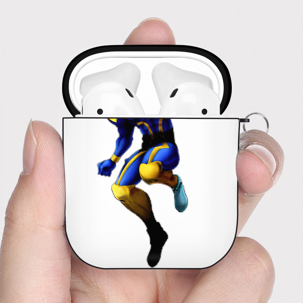 （画像用） 遊☆戯☆王 Yu-Gi-Oh! AirPods 第2世代保護ケース ハードシェル ブラック 耐衝撃・防指紋・カラビナ付き