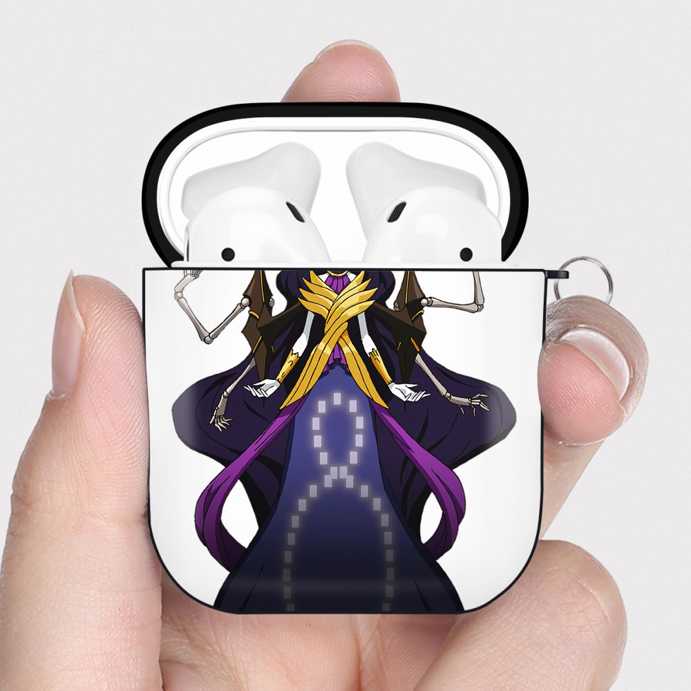 （画像用） 遊☆戯☆王 Yu-Gi-Oh! AirPods 第2世代保護ケース ハードシェル ブラック 耐衝撃・防指紋・カラビナ付き