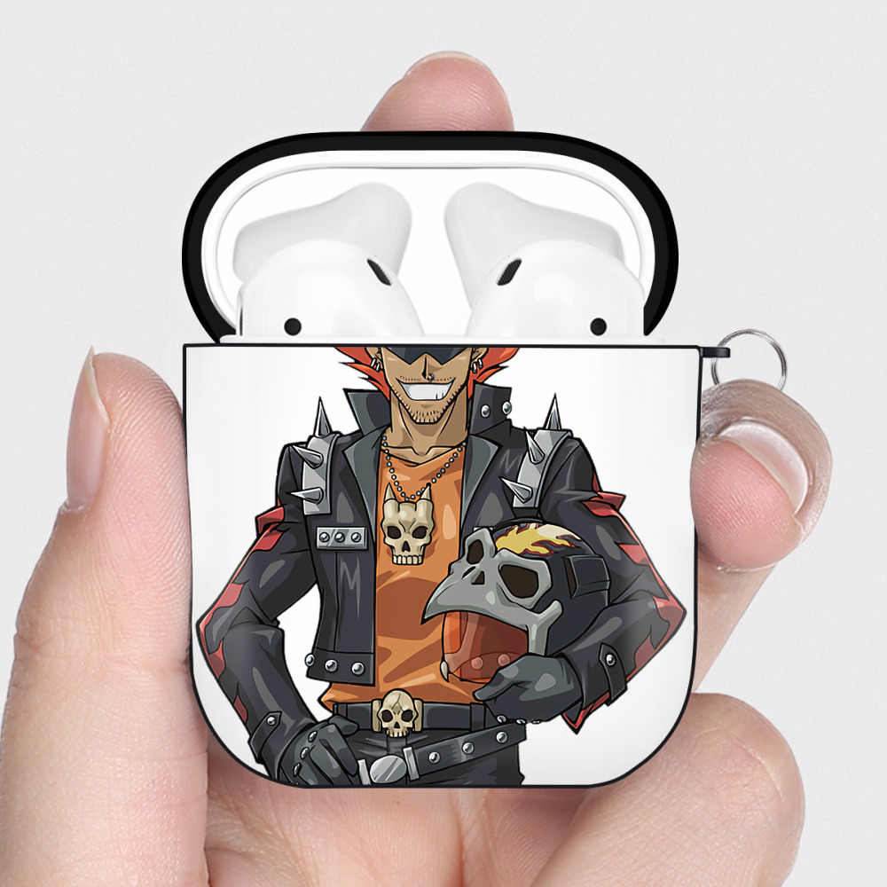 （画像用） 遊☆戯☆王 Yu-Gi-Oh! AirPods 第2世代保護ケース ハードシェル ブラック 耐衝撃・防指紋・カラビナ付き