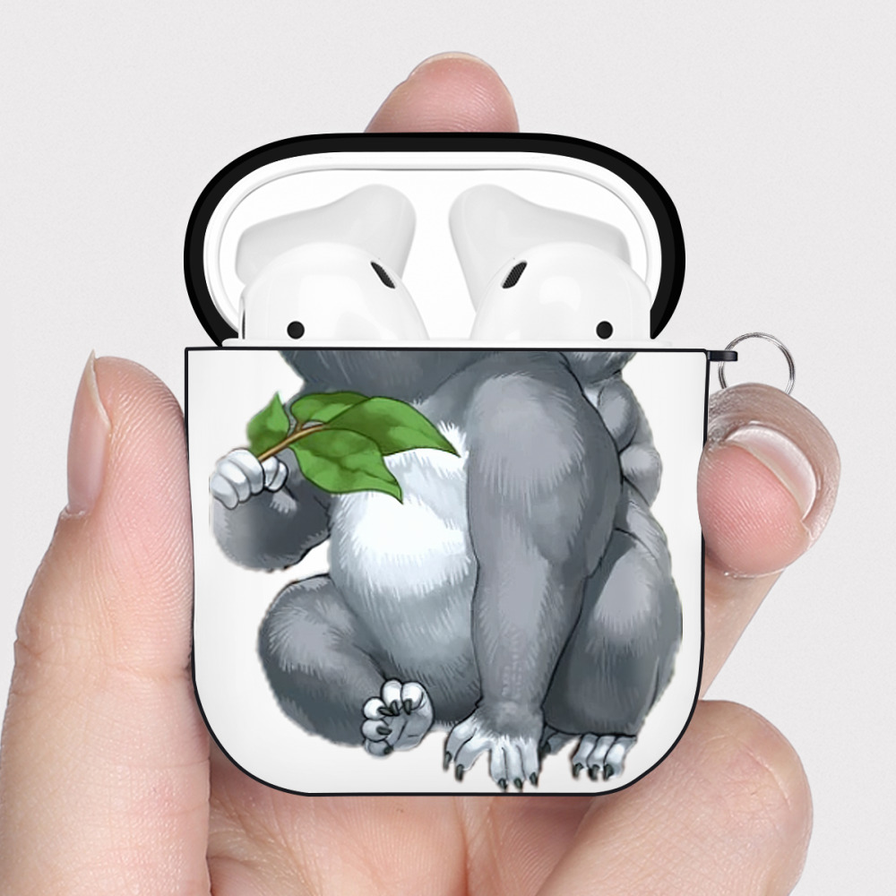 （画像用） 遊☆戯☆王 Yu-Gi-Oh! AirPods 第2世代保護ケース ハードシェル ブラック 耐衝撃・防指紋・カラビナ付き