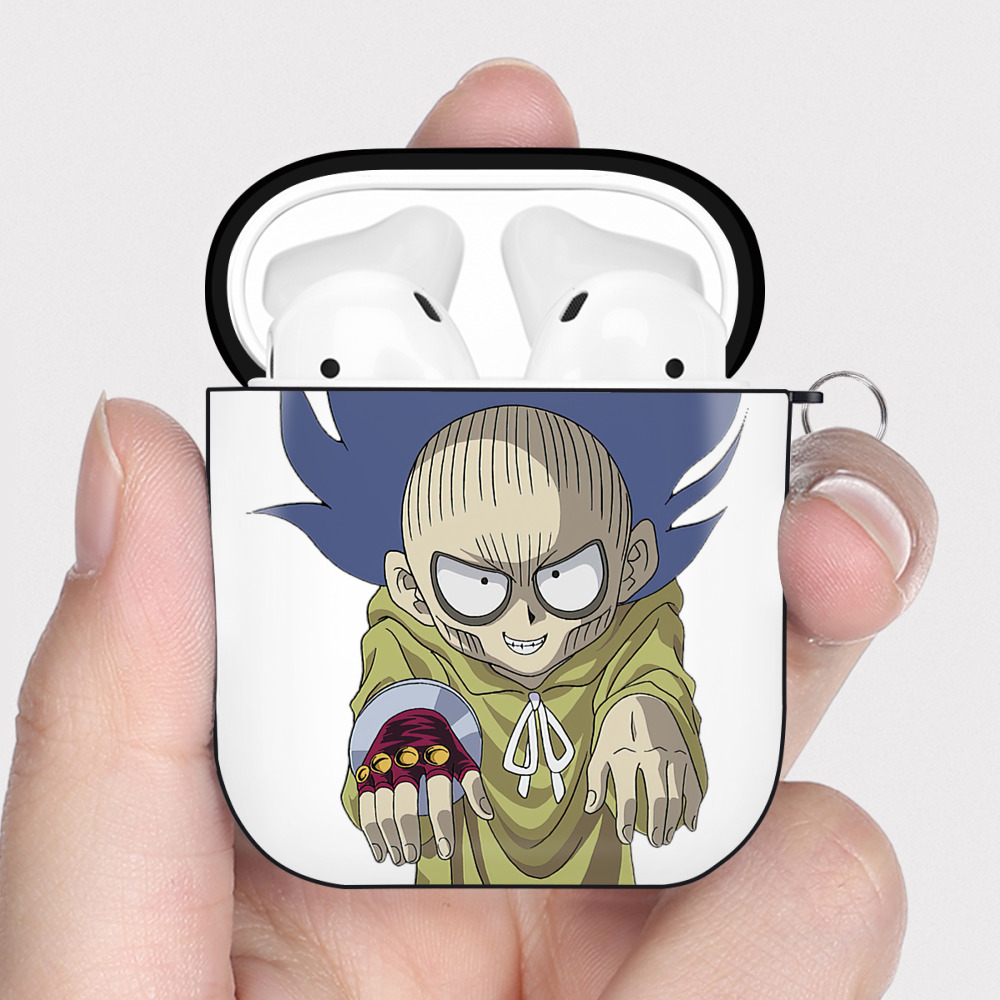 （画像用） 遊☆戯☆王 Yu-Gi-Oh! AirPods 第2世代保護ケース ハードシェル ブラック 耐衝撃・防指紋・カラビナ付き