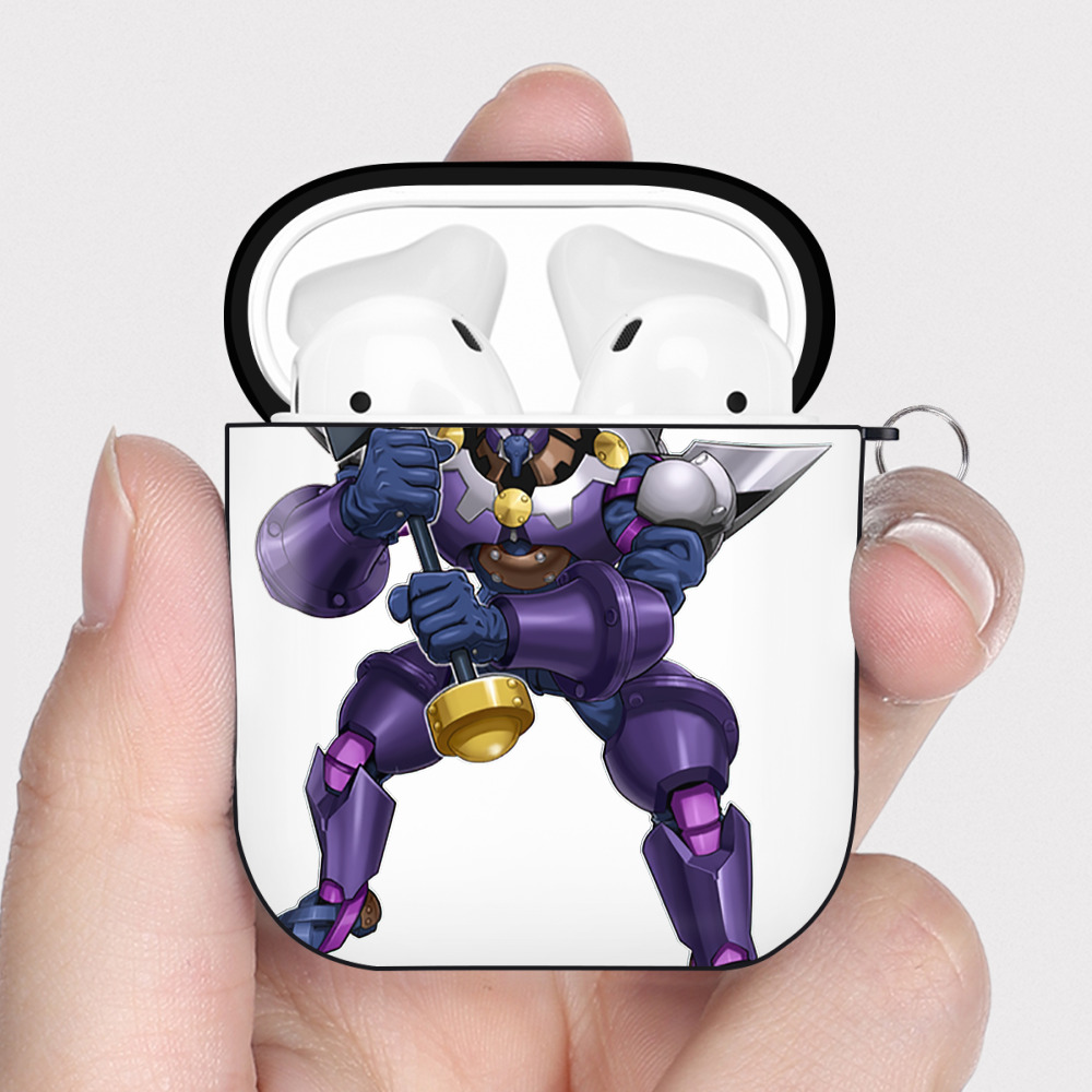 （画像用） 遊☆戯☆王 Yu-Gi-Oh! AirPods 第2世代保護ケース ハードシェル ブラック 耐衝撃・防指紋・カラビナ付き
