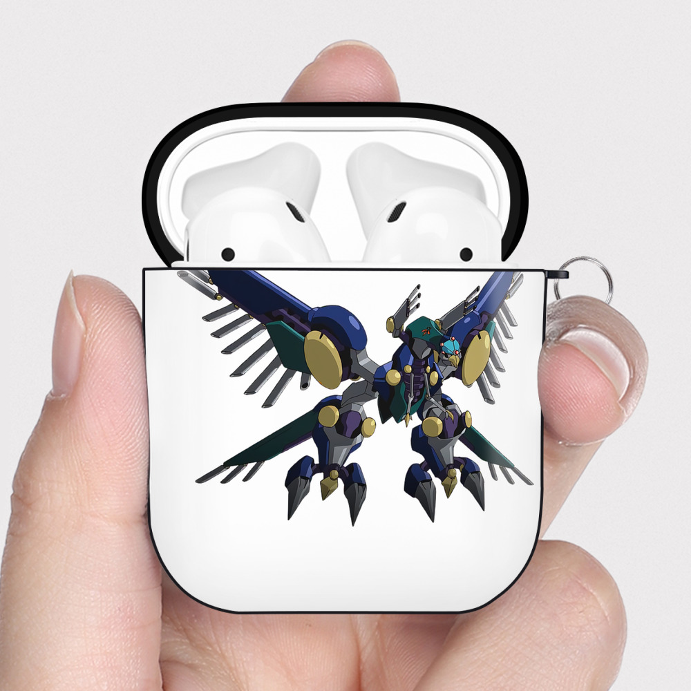 （画像用） 遊☆戯☆王 Yu-Gi-Oh! AirPods 第2世代保護ケース ハードシェル ブラック 耐衝撃・防指紋・カラビナ付き