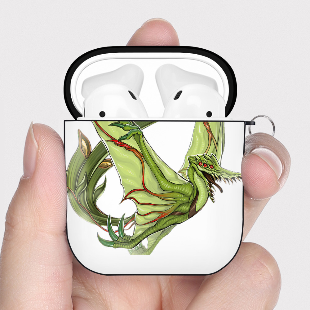 （画像用） 遊☆戯☆王 Yu-Gi-Oh! AirPods 第2世代保護ケース ハードシェル ブラック 耐衝撃・防指紋・カラビナ付き
